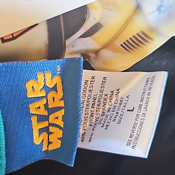 NWT Disney Star Wars Hooodie Sweater Epic Light Saber Battle front pockets - Picture 8 of 8